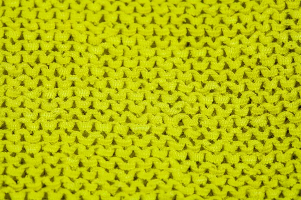 Jasny żółty tkane tło — Zdjęcie stockowe