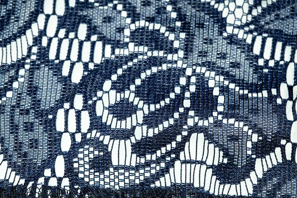 Blommig spets textil — Stockfoto