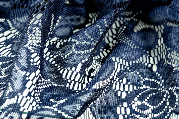 Textil de encaje floral — Foto de Stock