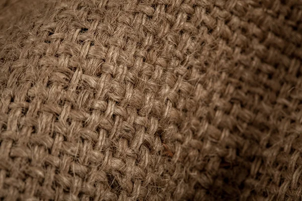 Burlap textura fundo — Fotografia de Stock