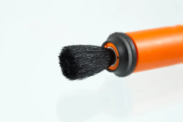 オレンジ レンズのペン. — ストック写真