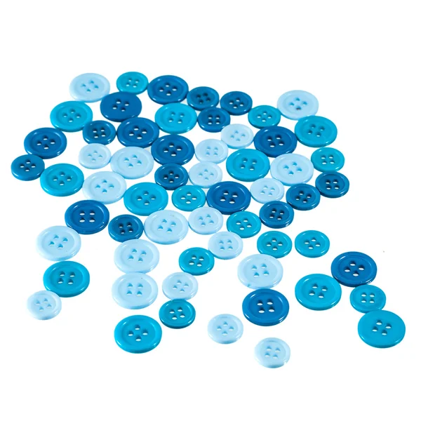 Group of blue Buttons — Stock Photo, Image