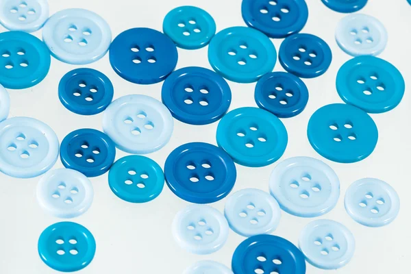 Group of blue Buttons — Stock Photo, Image