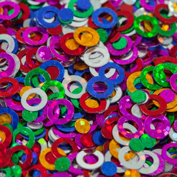 Rainbow Color confetti — Stock Photo, Image