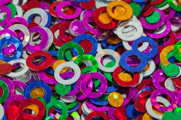 Rainbow Color confetti — Stock Photo, Image