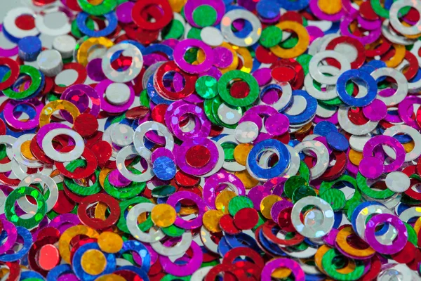 Rainbow Color confetti — Stock Photo, Image