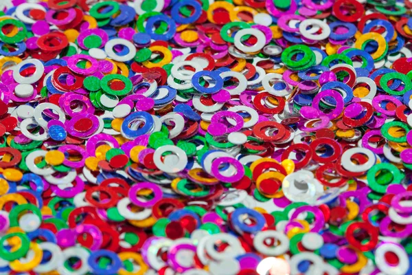 Rainbow Color confetti — Stock Photo, Image