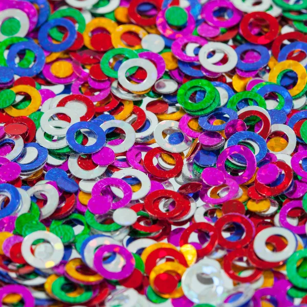 Rainbow Color confetti — Stock Photo, Image