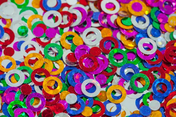 Rainbow Color confetti — Stock Photo, Image