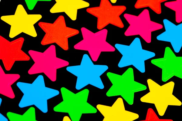 Colorful disco Stars — Stock Photo, Image