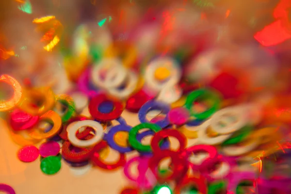 Rainbow Color confetti — Stock Photo, Image