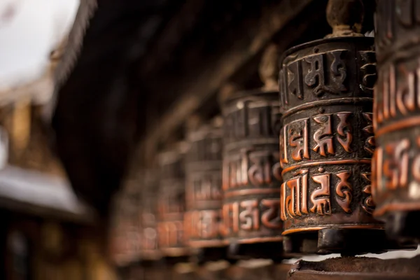 Rodas de oração em Nepal — Fotografia de Stock