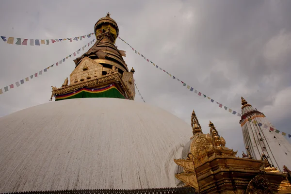 Τη Στούπα Swayambhunath λαμβάνονται στο Κατμαντού το — Φωτογραφία Αρχείου