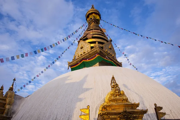 Τη Στούπα Swayambhunath λαμβάνονται στο Κατμαντού το — Φωτογραφία Αρχείου