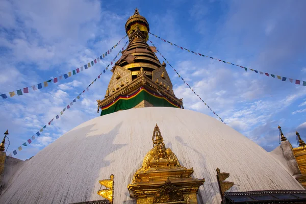 Swayambhunath Stupa prise dans le Katmandou — Photo