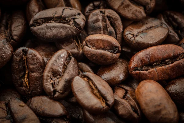 Granos de café tostados — Foto de Stock