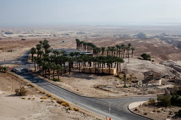 Fortaleza de Masada y palacio del rey Herodes — Foto de Stock