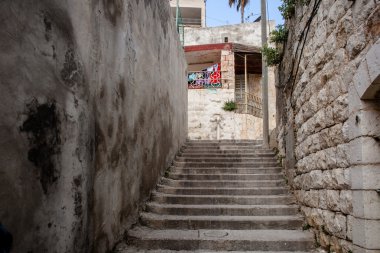 Eski Nazareth sokaklarında