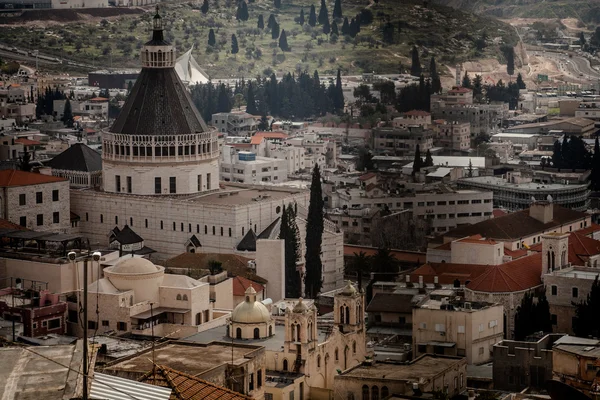 Tetti della Città Vecchia a Nazareth — Foto Stock