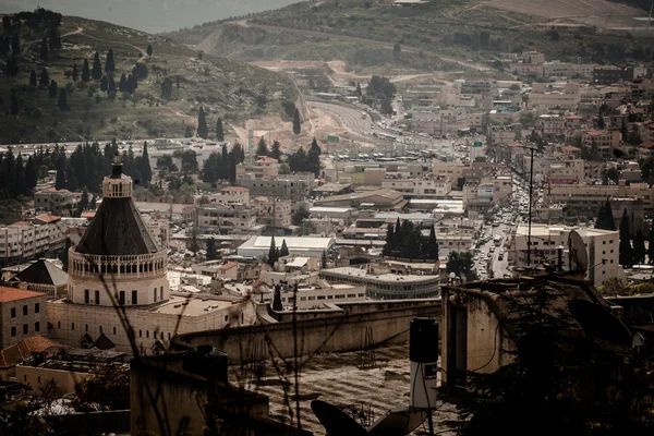 Techos de la Ciudad Vieja de Nazaret — Foto de Stock