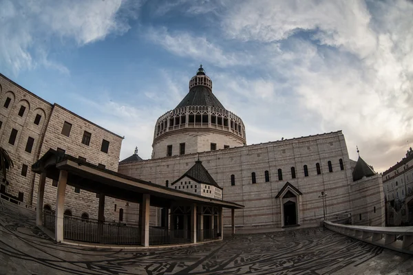 Basilika der Verkündigung, Nazareth, Israel — Stockfoto