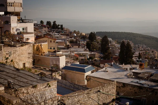 Miejscowości Safed północnym, w Izraelu — Zdjęcie stockowe