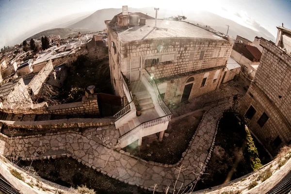 A cidade de Safed no norte de Israel — Fotografia de Stock