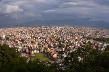 Kathmandu şehir Swayambhunath Temple