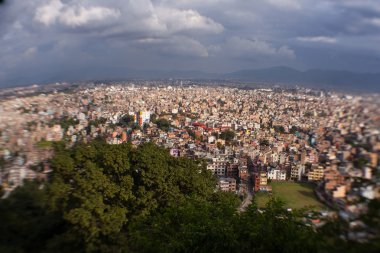 Kathmandu şehir Swayambhunath Temple