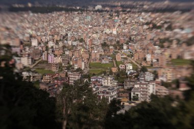 Kathmandu şehir Swayambhunath Temple