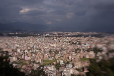 Kathmandu şehir Swayambhunath Temple