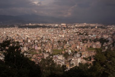 Kathmandu şehir Swayambhunath Temple