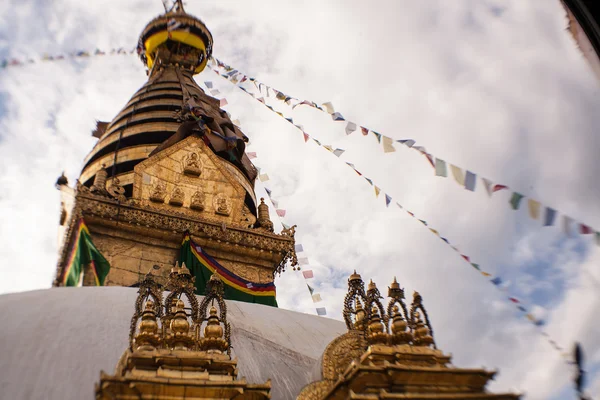 Stupa di Swayambhunath, kathmandu — Foto Stock