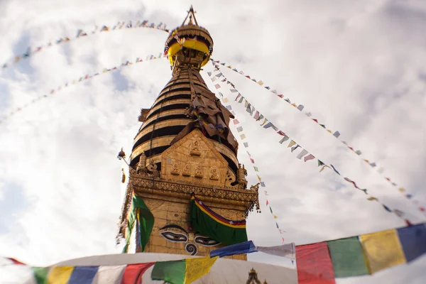 Stupa di Swayambhunath, kathmandu — Foto Stock