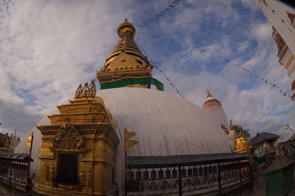 Swayambhunath stoepa, kathmandu — Stockfoto