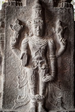 Antik taş oymalar Varadaraja Tapınak
