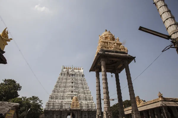 Świątynia Kamakshiamman w mieście Kanchipuram. — Zdjęcie stockowe