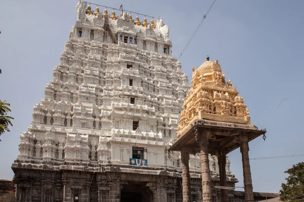 Świątynia Kamakshiamman w mieście Kanchipuram. — Zdjęcie stockowe