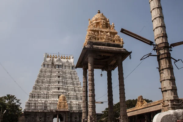 Świątynia Kamakshiamman w mieście Kanchipuram. — Zdjęcie stockowe