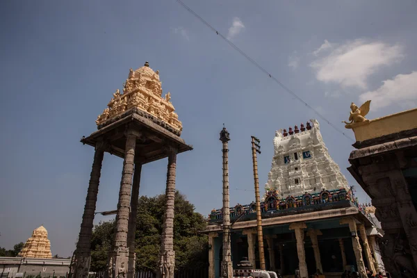 Świątynia Kamakshiamman w mieście Kanchipuram. — Zdjęcie stockowe