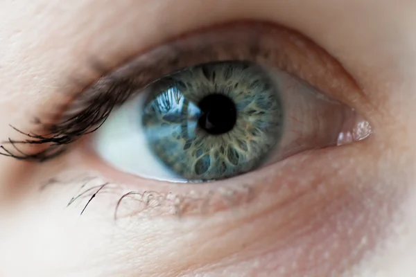 Women blue eye — Stock Photo, Image