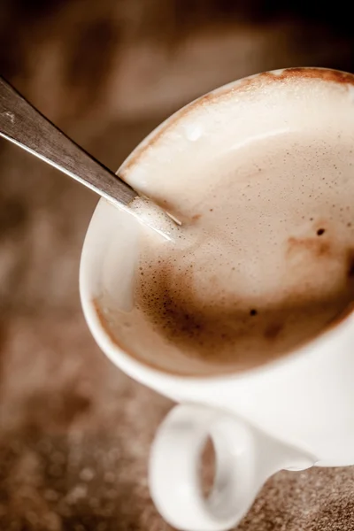 Tazza di caffè cappuccino — Foto Stock