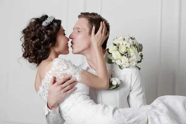 Beautiful brides wedding — Stock Photo, Image