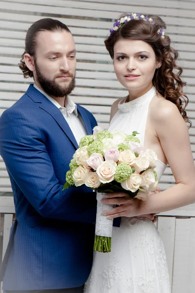 Vackra brudar bröllop — Stockfoto