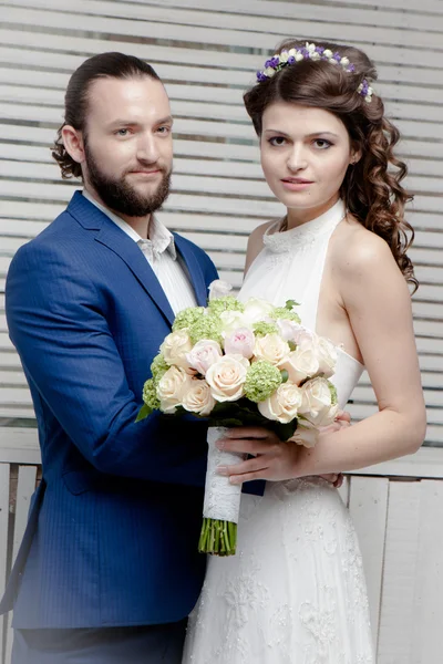 Mooie bruiden bruiloft — Stockfoto
