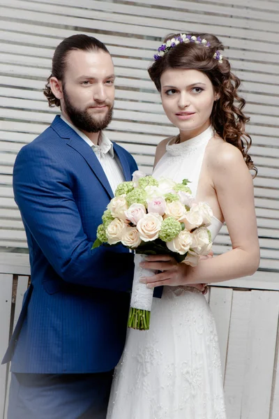 Vackra brudar bröllop — Stockfoto