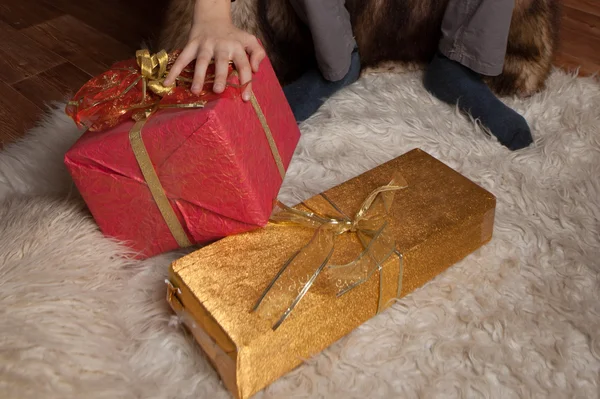 Christmas gifts — Stock Photo, Image