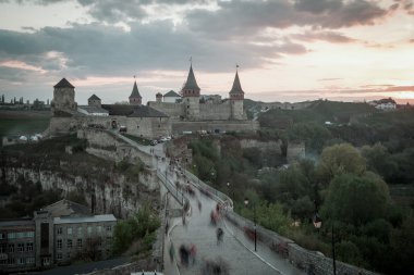 Ortaçağ Kalesi. Ukrayna, Kamenets-Podolsk