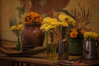 Keukenhof odanın Van Gogh Kral Bahçe Konservatuarı