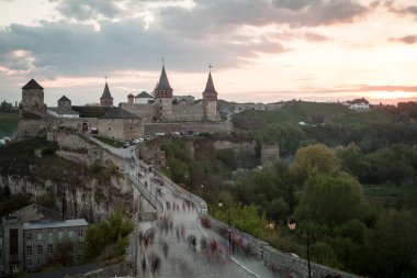Ortaçağ Kalesi. Ukrayna, Kamenets-Podolsk